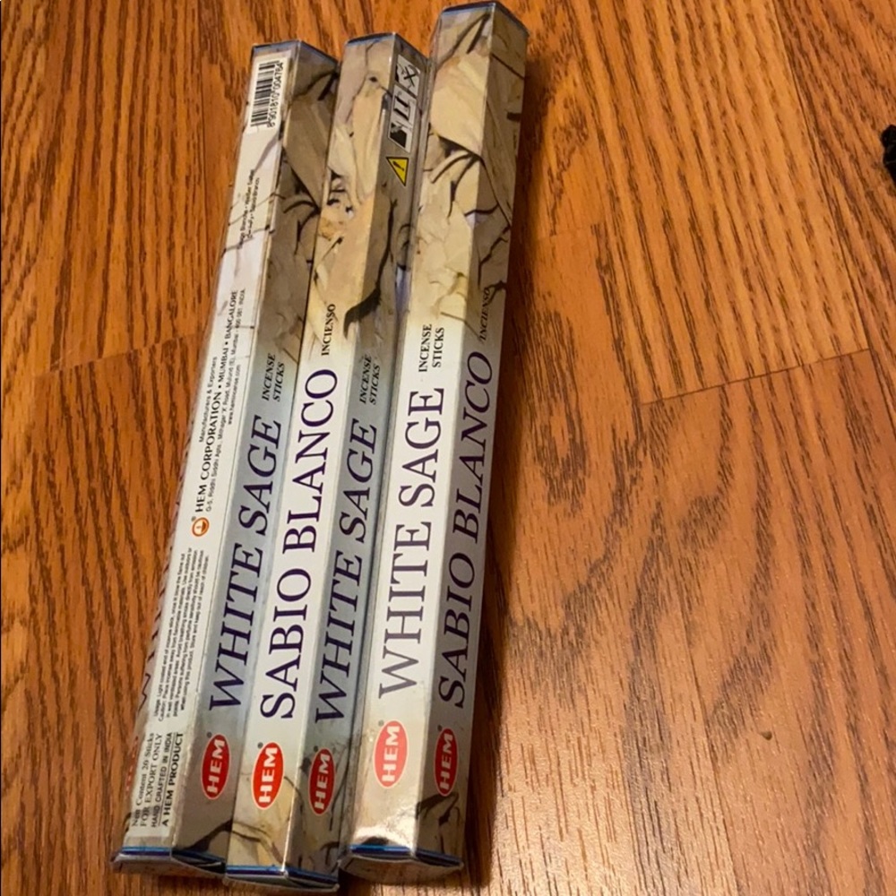 3 pack sage incense sticks